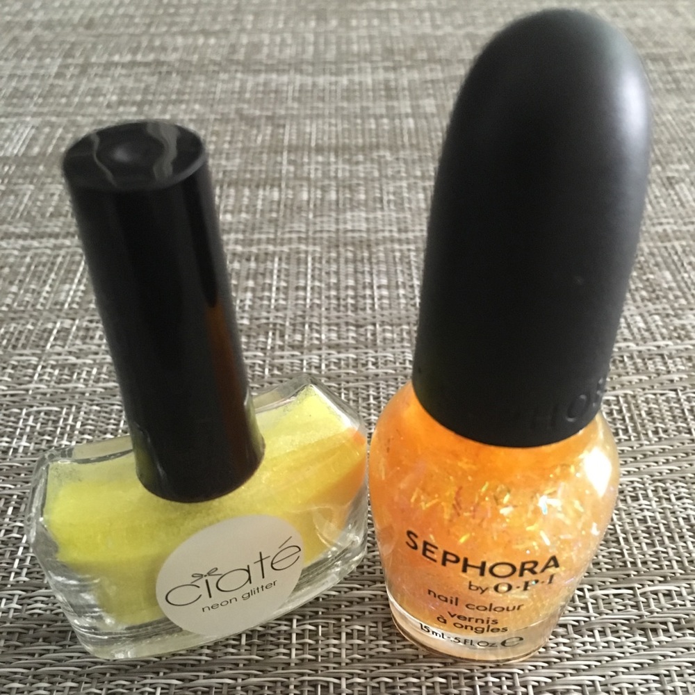Ciate Glitter & Sephora by OPI Polish